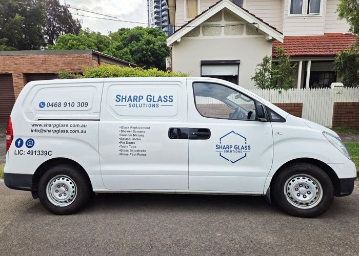 sharp glass solutions about us van 2